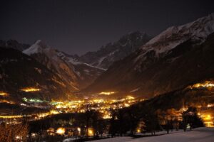 mont blanc nuit