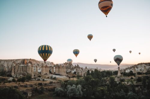 montgolfière en Inde