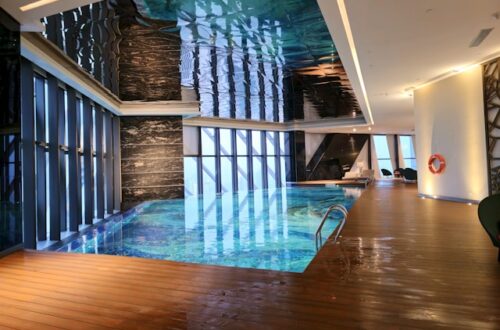 vivre en bois piscine