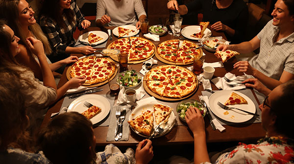 Organiser une soirée pizza sans gaspillage