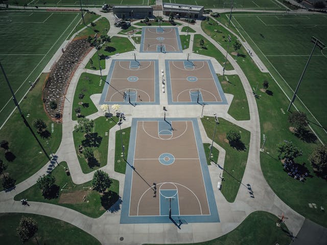 Meilleures solutions de sol pour un terrain de basket